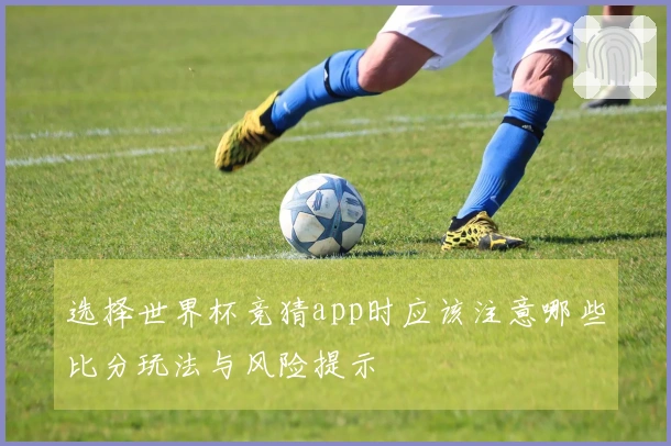 选择世界杯竞猜app时应该注意哪些比分玩法与风险提示