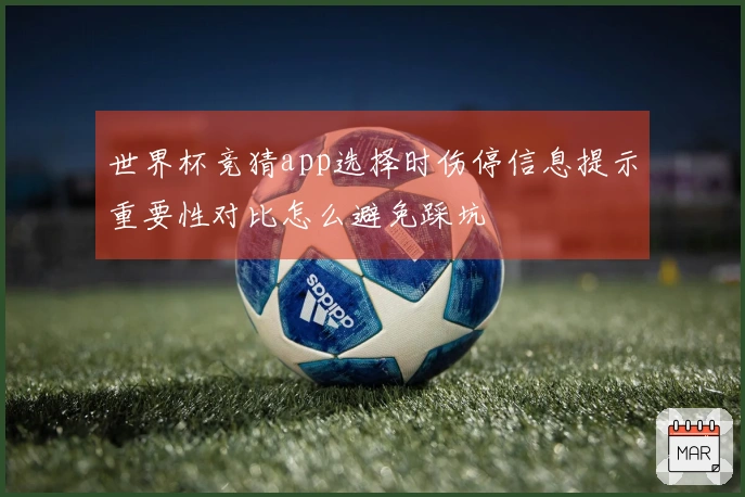 世界杯竞猜app选择时伤停信息提示重要性对比怎么避免踩坑